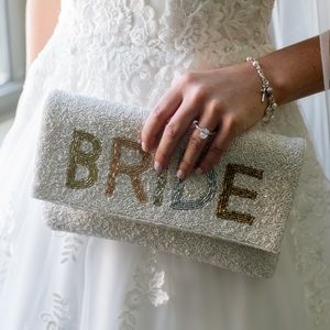 BRIDE clutch/crossbody